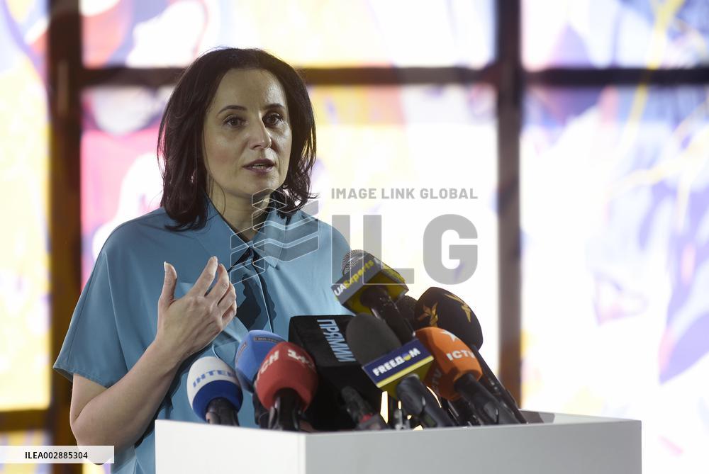 News conference on response to sexual violence during war in Kyiv