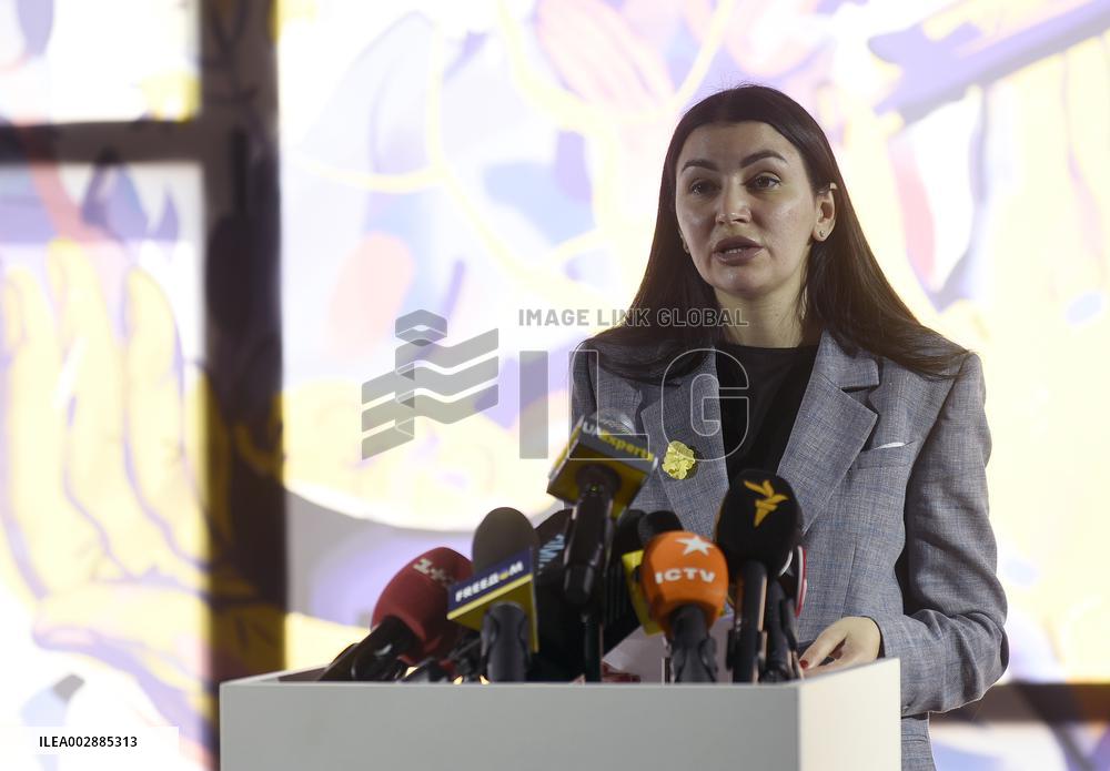 News conference on response to sexual violence during war in Kyiv