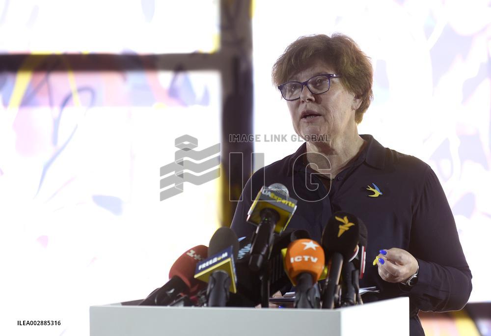 News conference on response to sexual violence during war in Kyiv