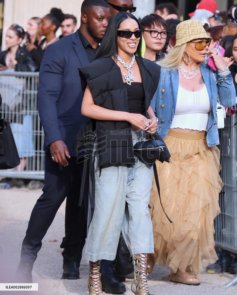 Celebs at Kenzo Men's Fashion Show - Paris