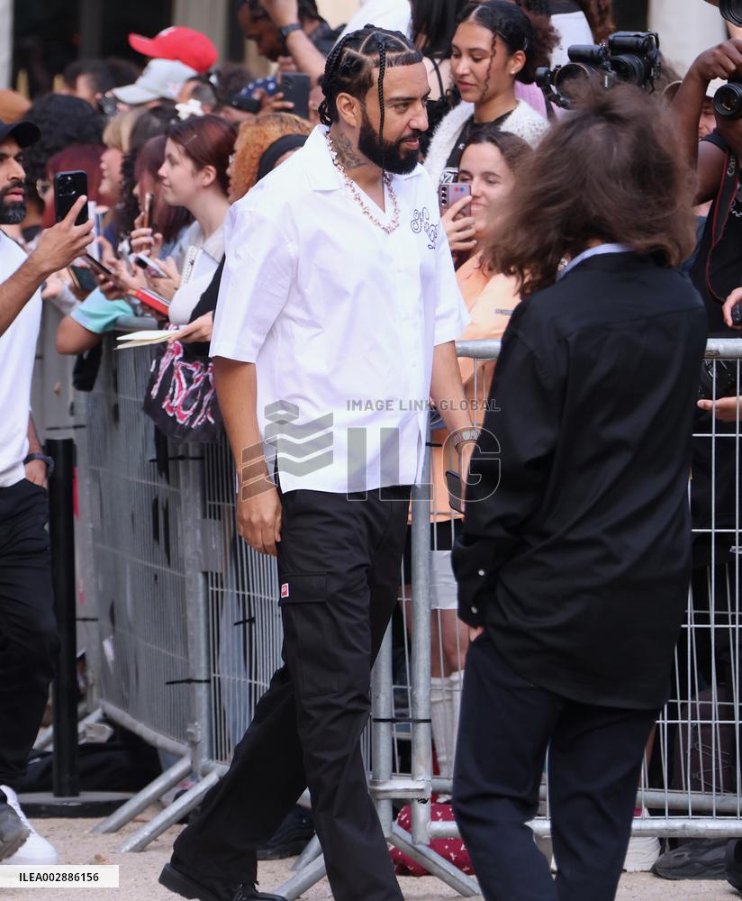 Celebs at Kenzo Men's Fashion Show - Paris