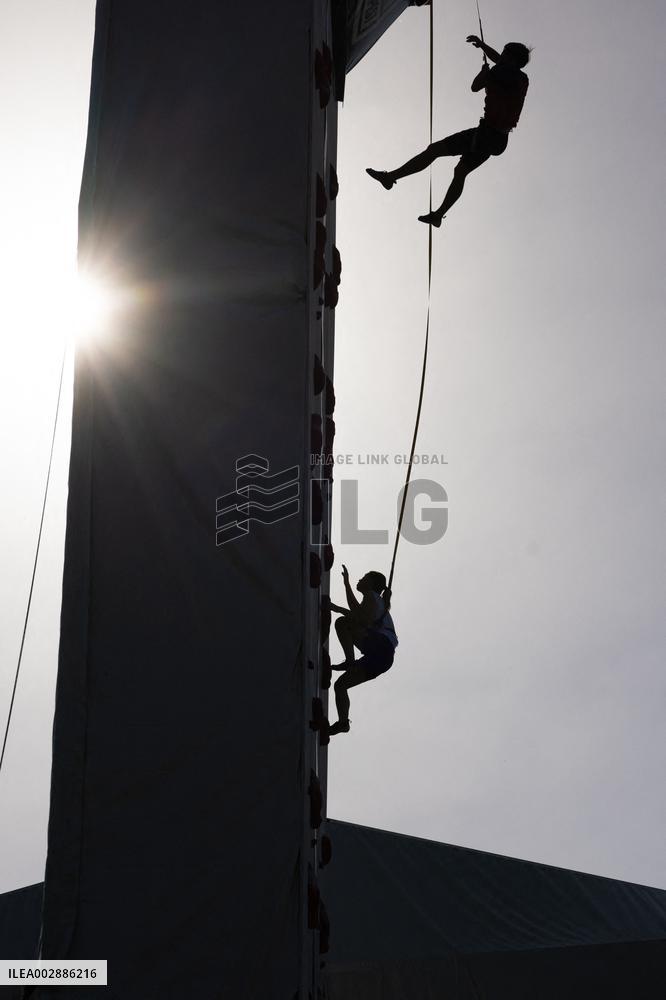 (SP)HUNGARY-BUDAPEST-OLYMPIC QUALIFIER SERIES BUDAPEST-PREPARATION