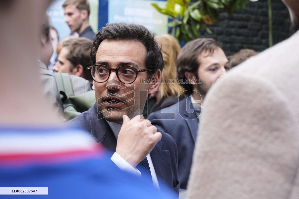 Meeting Ensemble Pour La Republique - Brussels