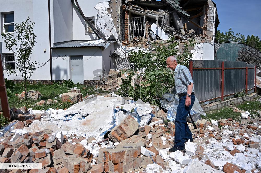 Lviv research institute damaged by Russian drone attack