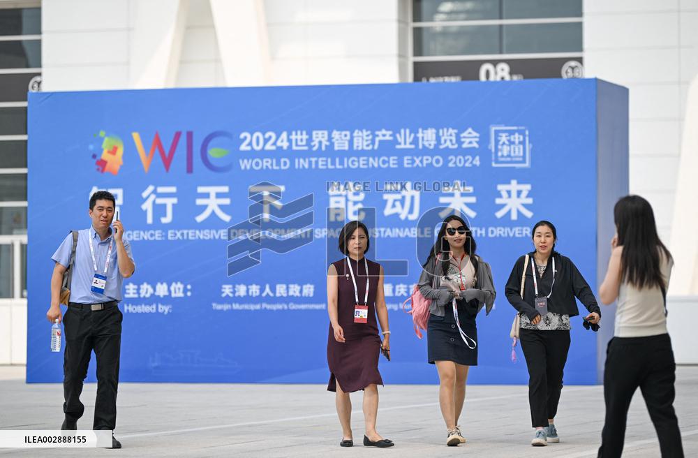 CHINA-TIANJIN-WORLD INTELLIGENCE EXPO-OPENING (CN)