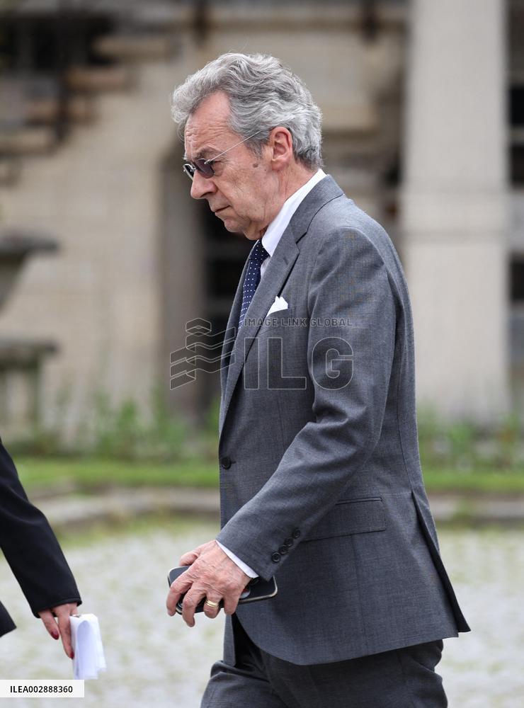Funeral Of Iconic French Singer Francoise Hardy - Paris