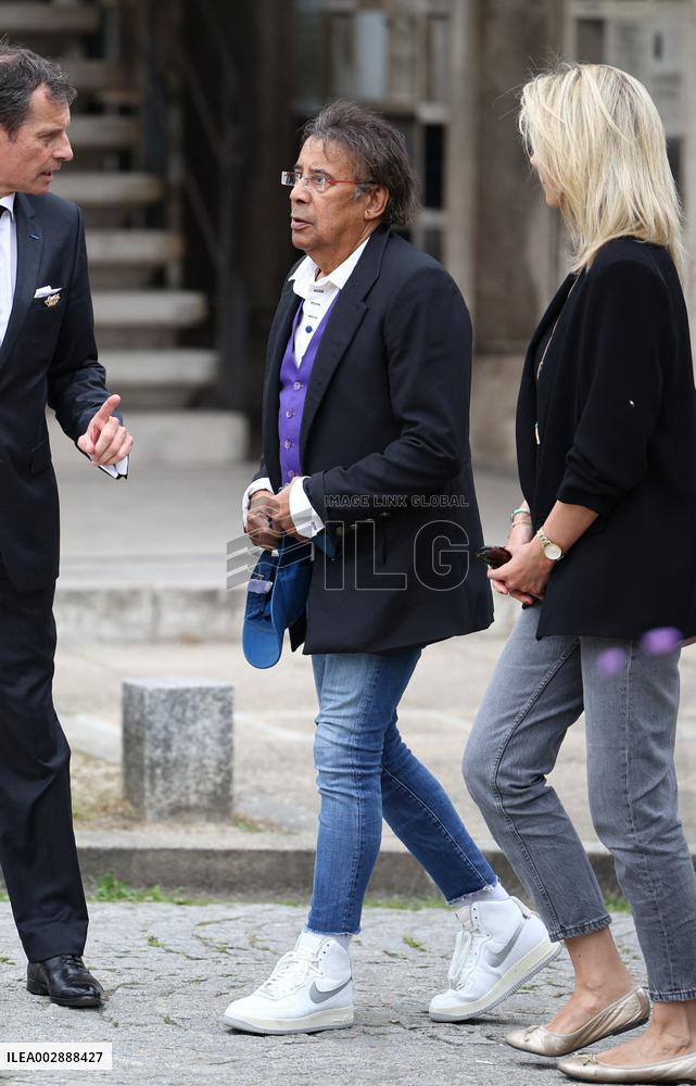 Funeral Of Iconic French Singer Francoise Hardy - Paris