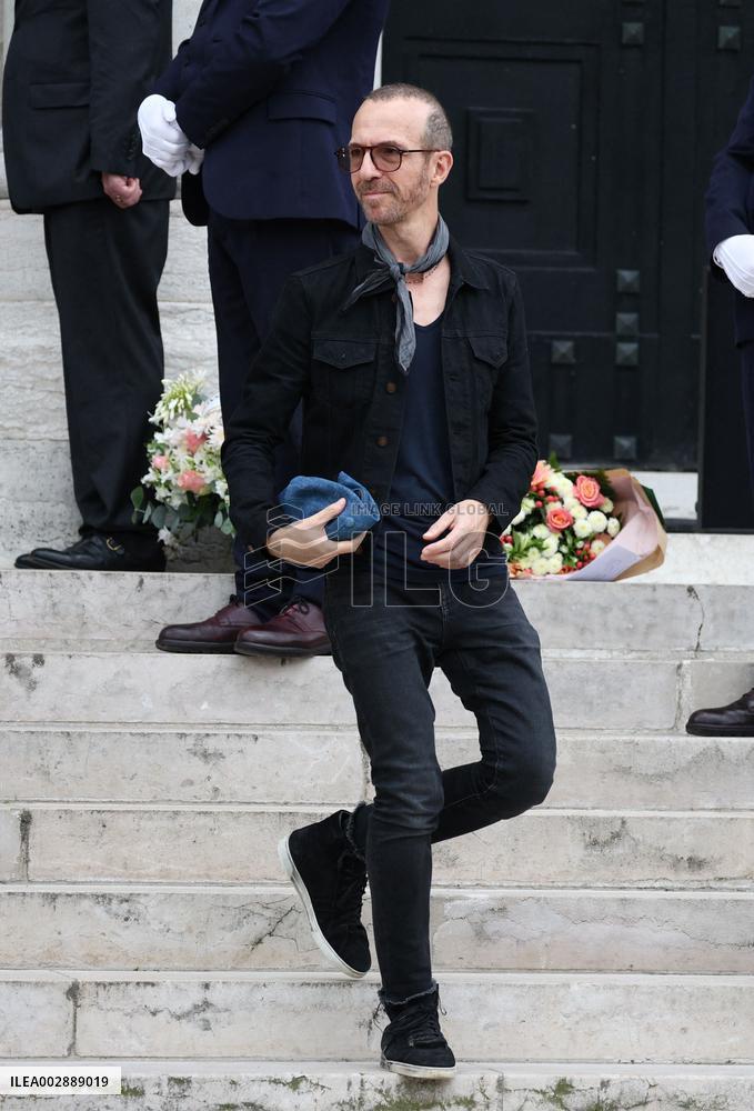 Funeral Of Iconic French Singer Francoise Hardy - Paris