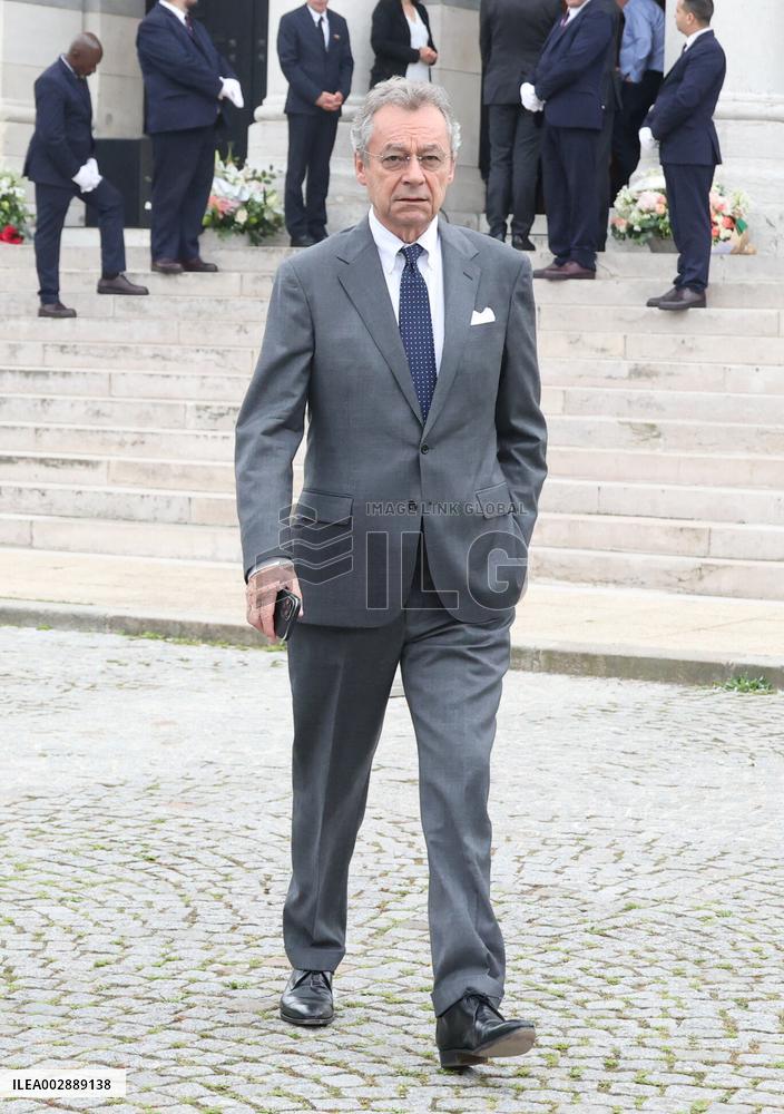 Funeral Of Iconic French Singer Francoise Hardy - Paris