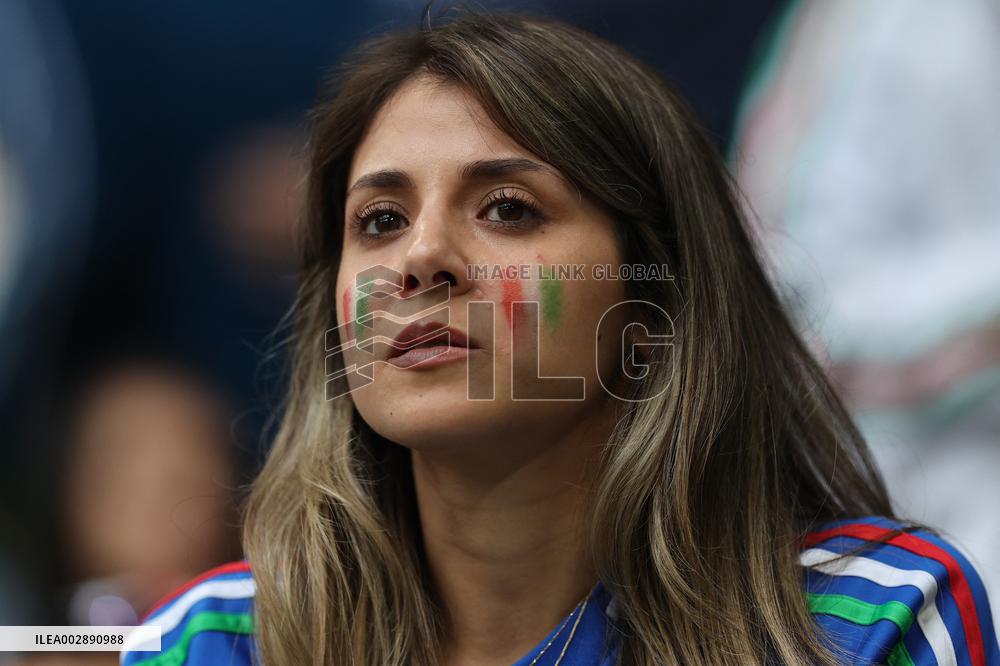 UEFA EURO 2024: Spain vs Italy at Veltins Arena stadium in Gelsenkirchen.