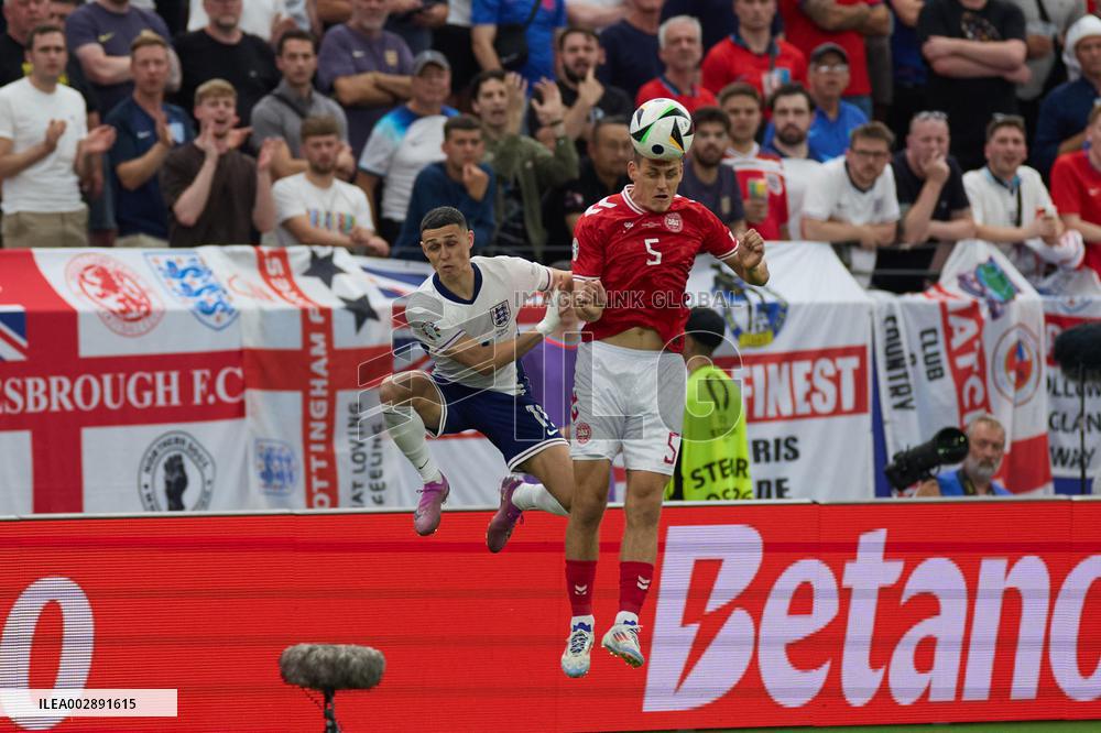 (SP)GERMANY-FRANKFURT-FOOTBALL-EURO 2024-DENMARK VS ENGLAND