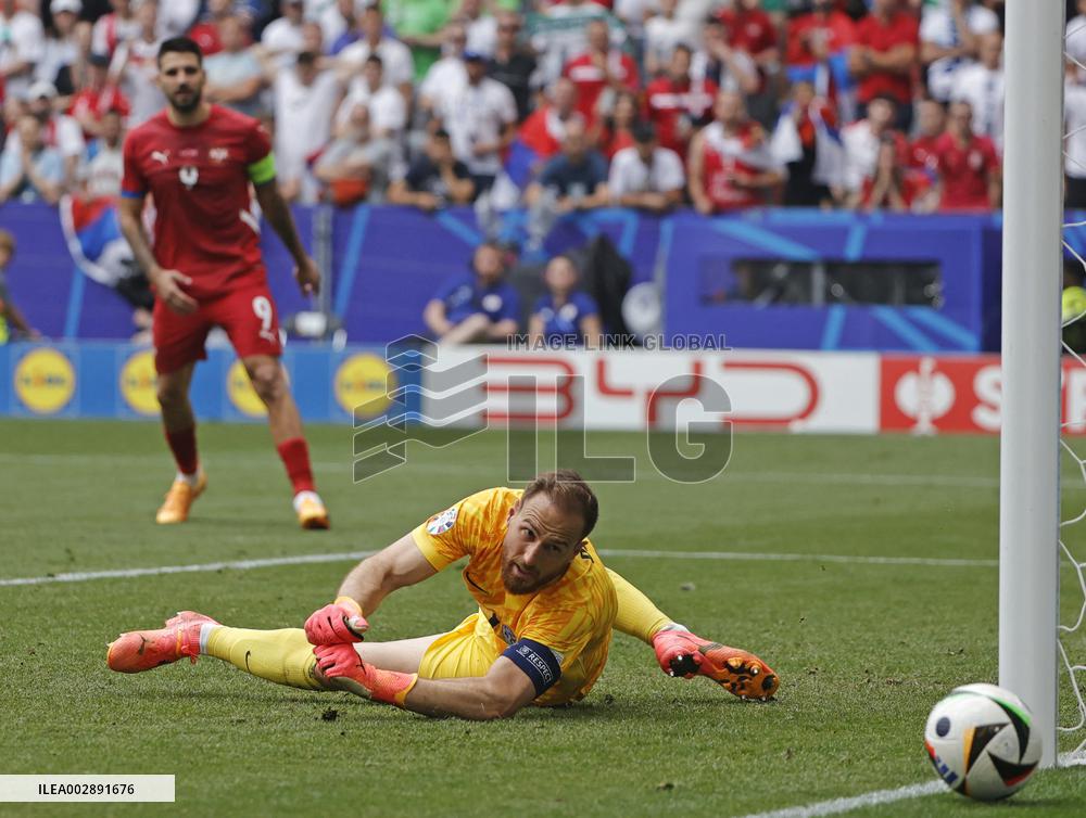 (SP)GERMANY-MUNICH-FOOTBALL-EURO 2024-SLOVENIA VS SERBIA