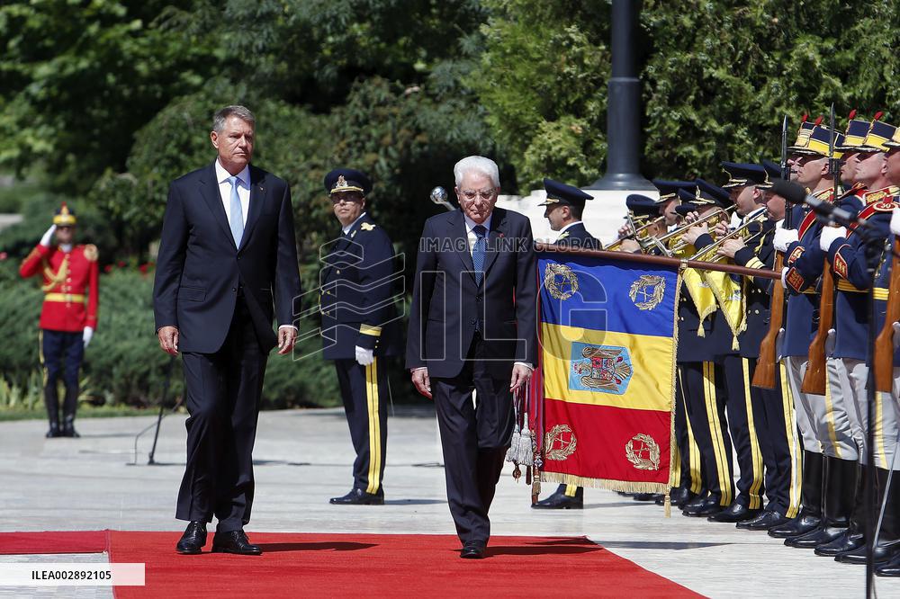 ROMANIA-BUCHAREST-ITALY-PRESIDENT-VISIT