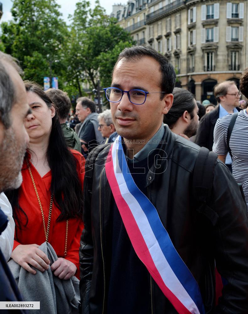 Rally Against Anti-Semitism And Racism - Paris