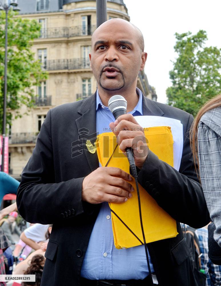 Rally Against Anti-Semitism And Racism - Paris