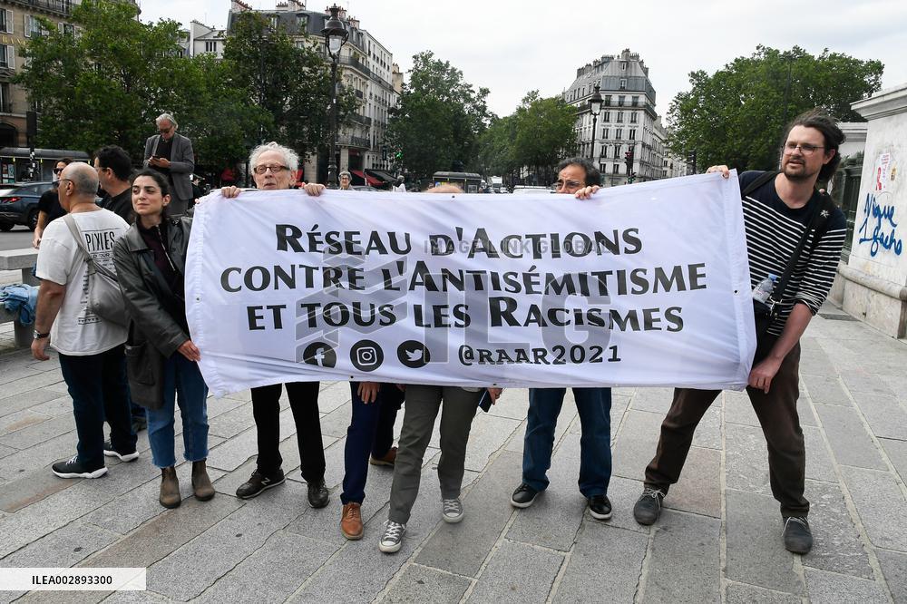 Rally Against Anti-Semitism And Racism - Paris