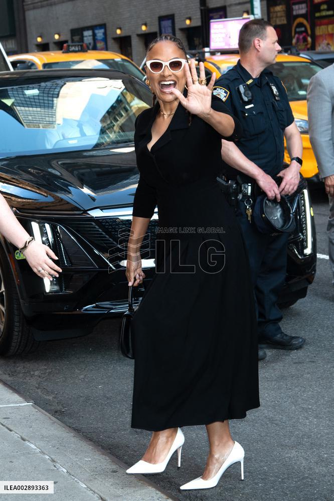 Ava Duvernay At Late Show - NYC