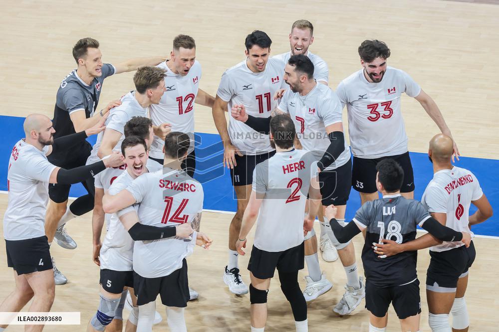 (SP)THE PHILIPPINES-PASAY CITY-VOLLEYBALL-NATIONS LEAGUE-MEN-CANADA VS BRAZIL