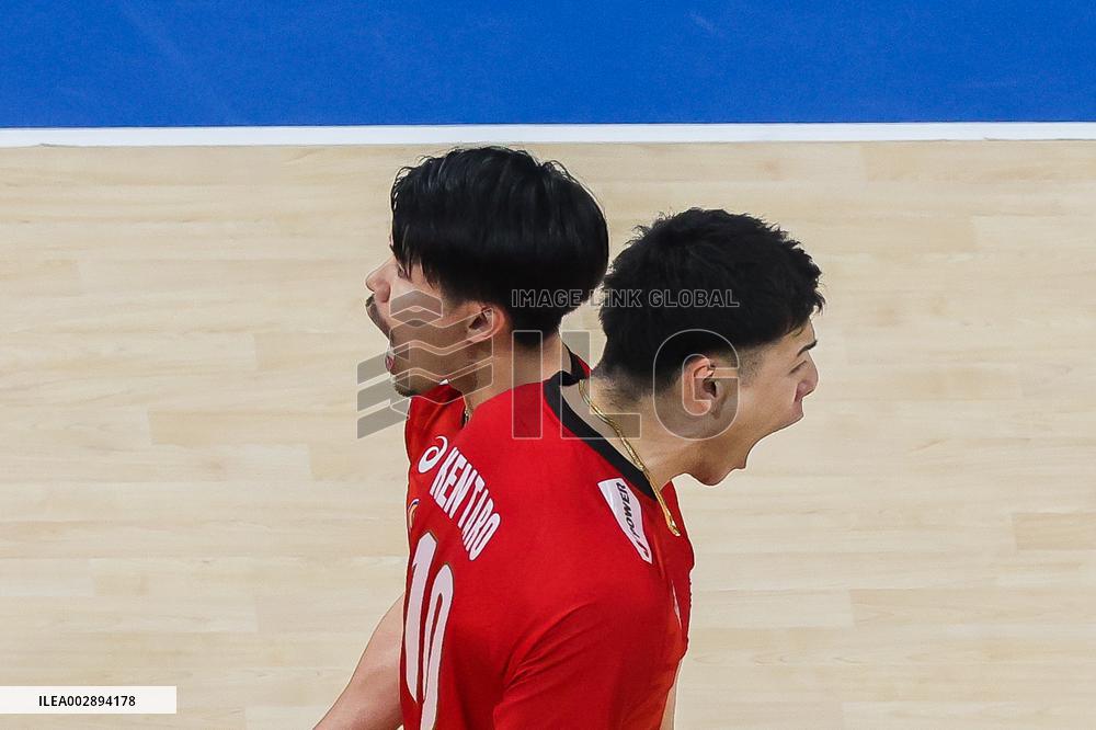 (SP)PHILIPPINES-PASAY CITY-VOLLEYBALL-NATIONS LEAGUE-MEN-JAPAN VS THE NETHERLANDS