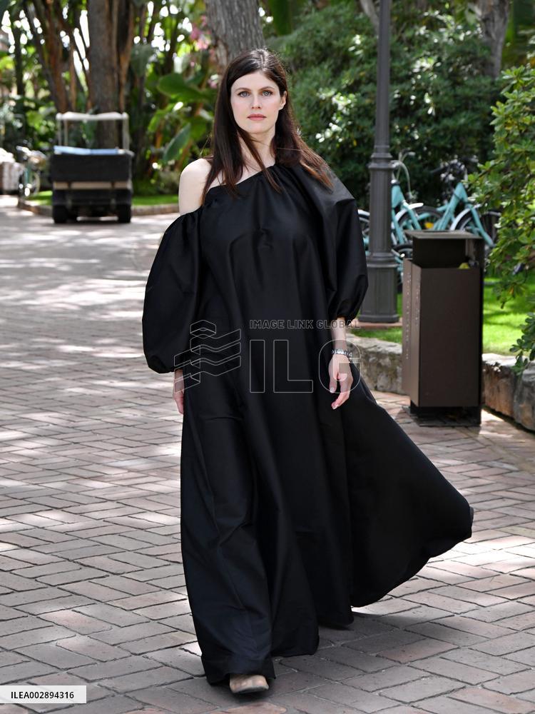 Alexandra Daddario At Filming Italy Sardegna Festival - Day 2 - Italy