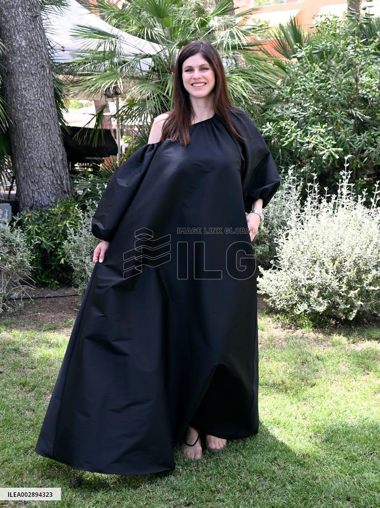 Alexandra Daddario At Filming Italy Sardegna Festival - Day 2 - Italy