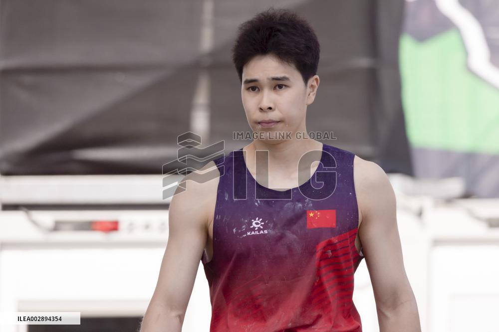 (SP)HUNGARY-BUDAPEST-OLYMPIC QUALIFIER SERIES BUDAPEST-SPORT CLIMBING-MEN'S BOULDER & LEAD-LEAD QUALIFICATION