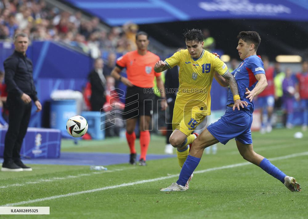 (SP)GERMANY-DUSSELDORF-FOOTBALL-EURO 2024-SLOVAKIA VS UKRAINE
