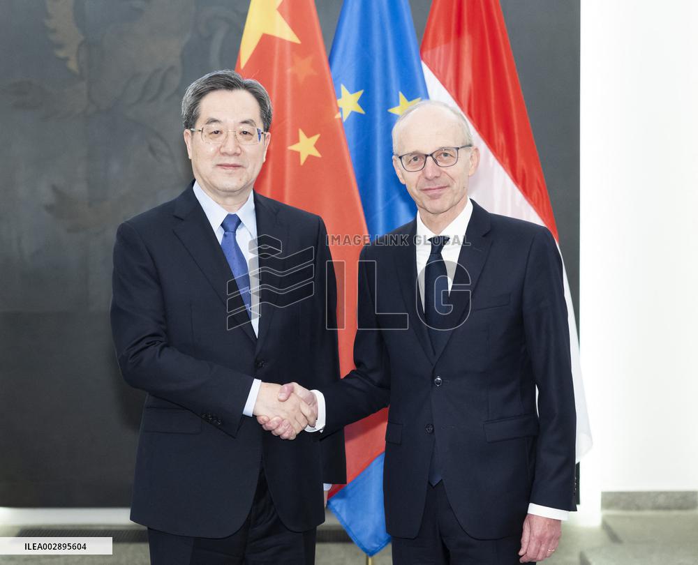 LUXEMBOURG-CHINA-DING XUEXIANG-PM-MEETING
