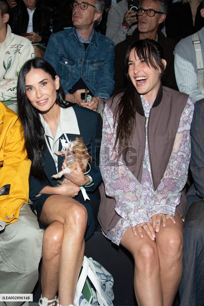 PFW Dior Homme Front Row