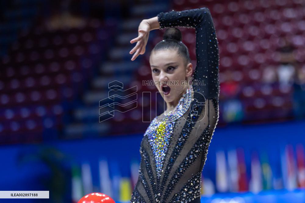 Gymnastics - Rhythmic Gymnastic World Cup 2024 - Individual hoop and ball