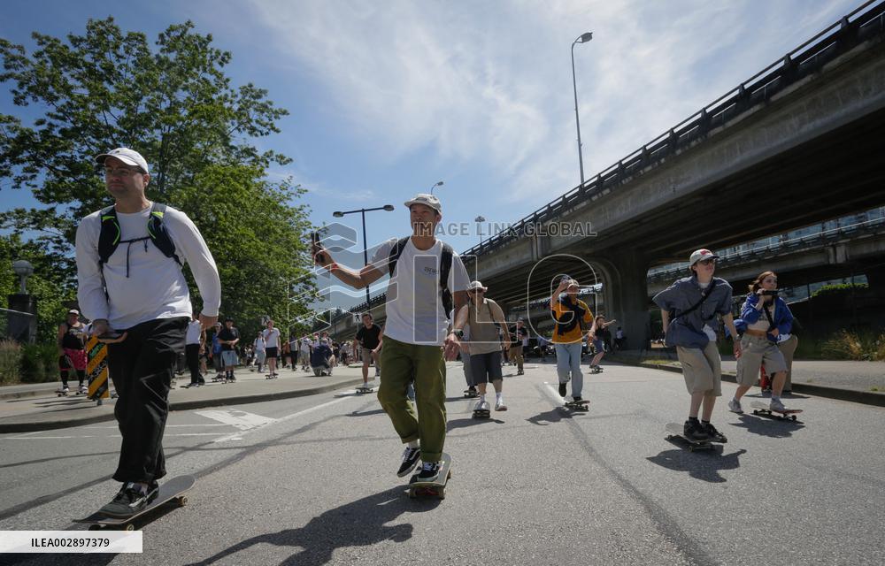 CANADA-VANCOUVER-GO SKATEBOARDING DAY