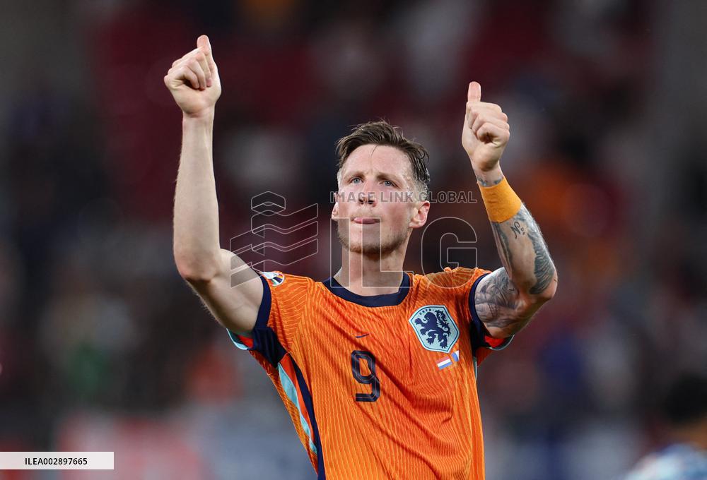 (SP)GERMANY-LEIPZIG-FOOTBALL-EURO 2024-FRANCE VS THE NETHERLANDS