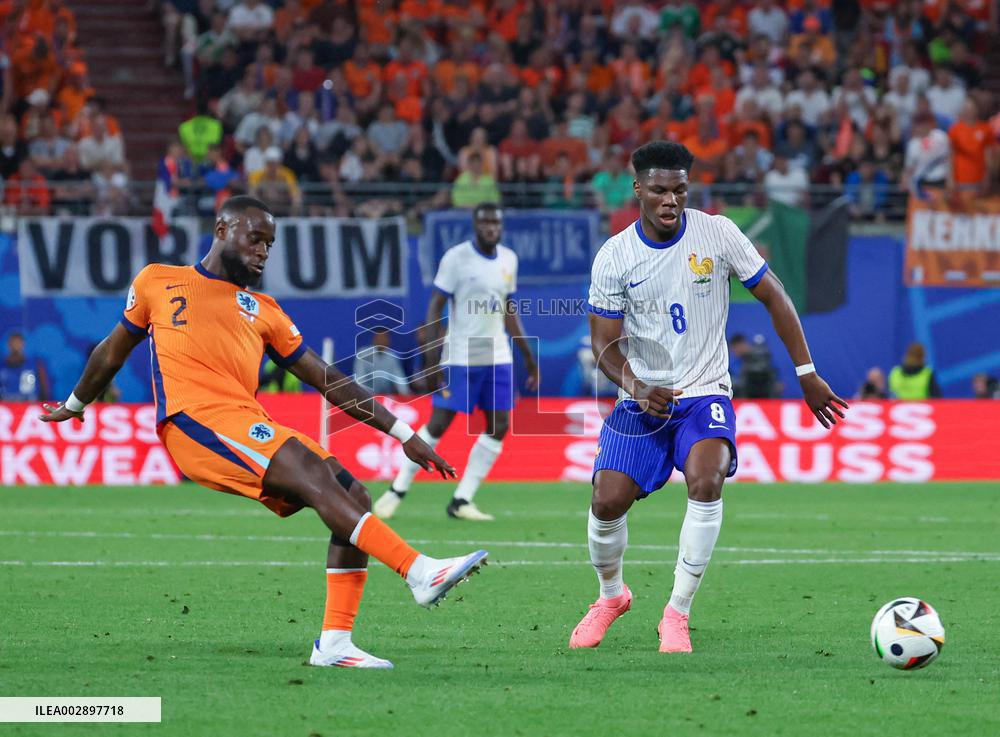 (SP)GERMANY-LEIPZIG-FOOTBALL-EURO 2024-FRANCE VS THE NETHERLANDS