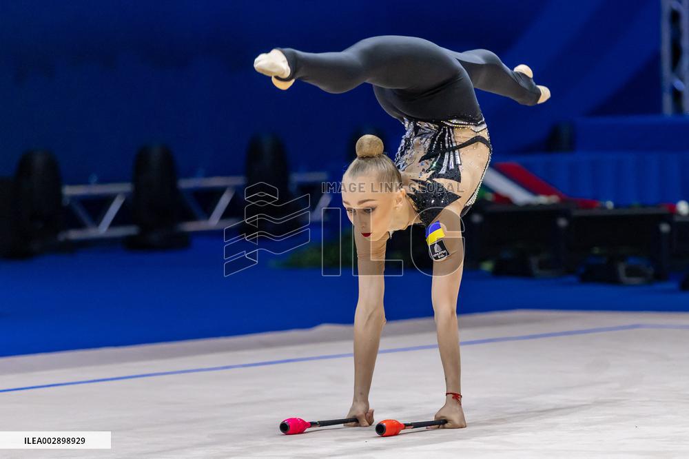 Gymnastics - Rhythmic Gymnastic - World Cup 2024 - Individual Ribbon and Clubs