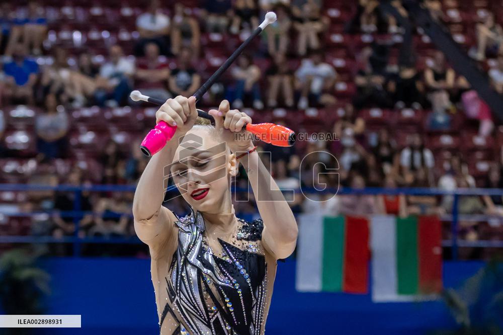 Gymnastics - Rhythmic Gymnastic - World Cup 2024 - Individual Ribbon and Clubs
