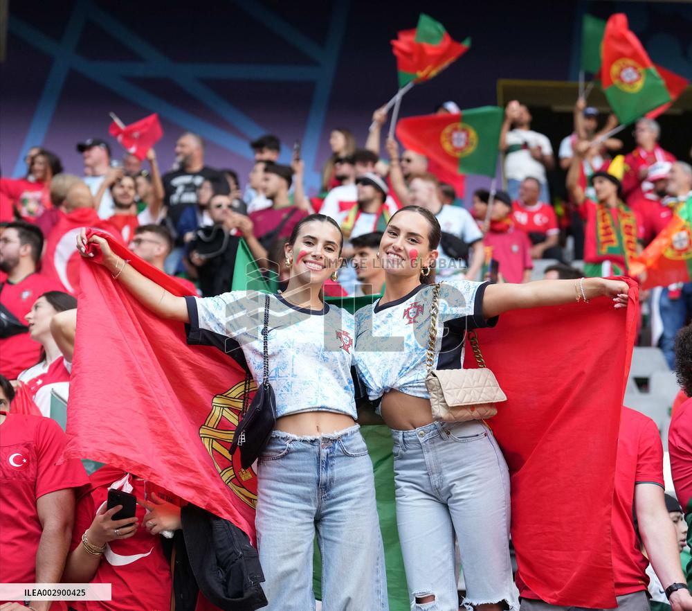 Euro 2024 - Supporters during Turkiye v Portugal - Dortmund