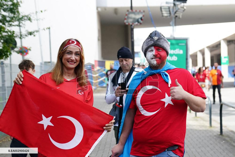 Euro 2024 - Supporters during Turkiye v Portugal - Dortmund