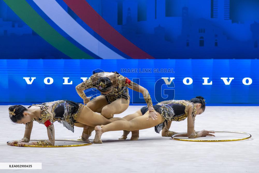 Gymnastics - Rhythmic Gymnastic - World Cup 2024 Group 5 Hoops