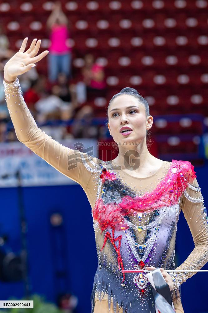 Gymnastics - Rhythmic Gymnastic - World Cup 2024 - Individual Ribbon and Clubs