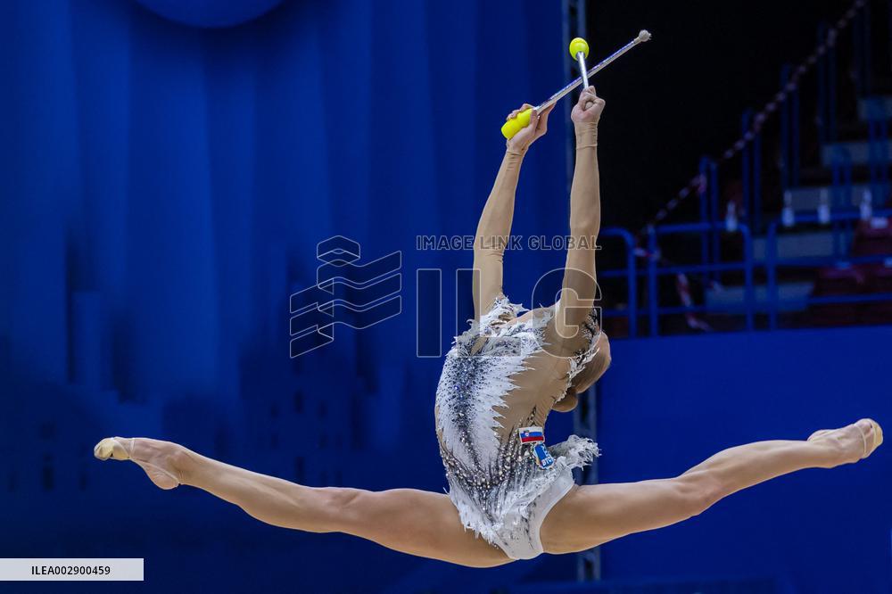 Gymnastics - Rhythmic Gymnastic - World Cup 2024 - Individual Ribbon and Clubs