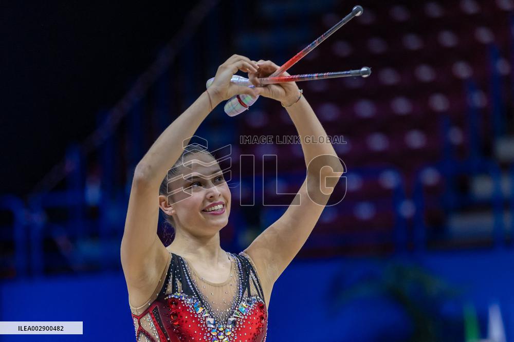 Gymnastics - Rhythmic Gymnastic - World Cup 2024 - Individual Ribbon and Clubs
