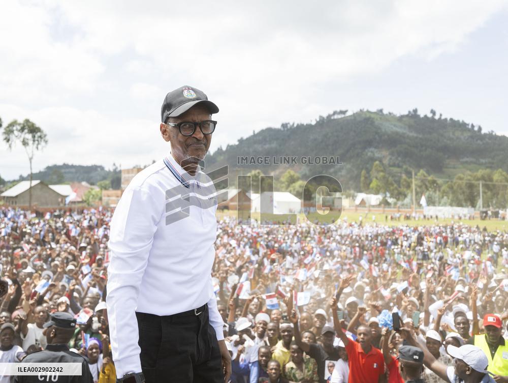 RWANDA-MUSANZE-PRESIDENT-ELECTION CAMPAIGN