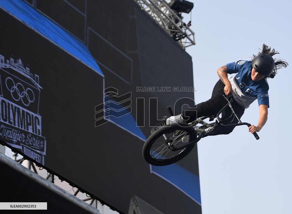 (SP)HUNGARY-BUDAPEST-OLYMPIC QUALIFIER SERIES-CYCLING-BMX FREESTYLE-WOMEN'S PARK FINAL
