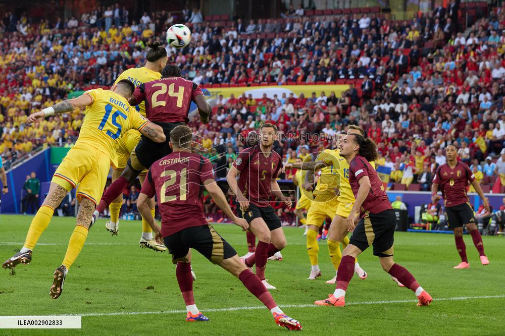 (SP)GERMANY-COLOGNE-FOOTBALL-EURO 2024-BELGIUM VS ROMANIA