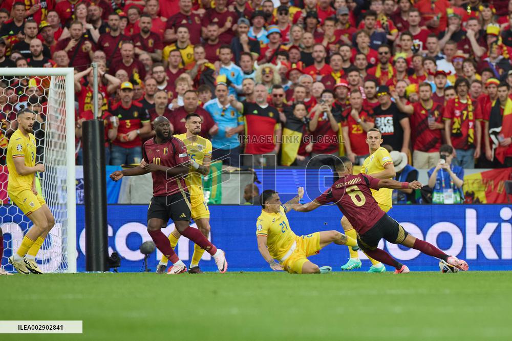 (SP)GERMANY-COLOGNE-FOOTBALL-EURO 2024-BELGIUM VS ROMANIA
