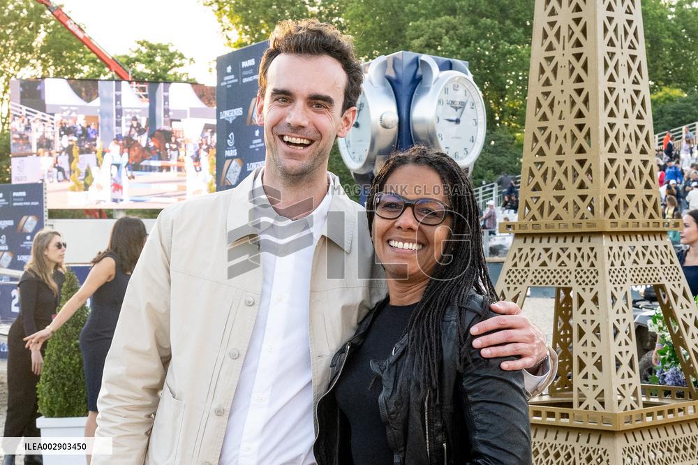 VIPs Attend Paris Eiffel Jumping
