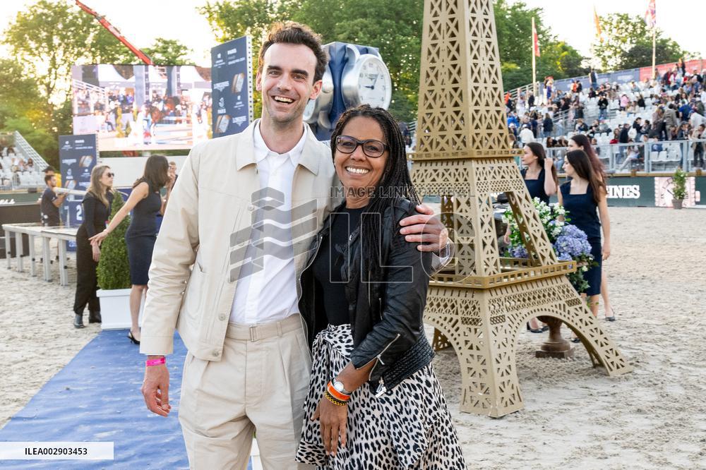 VIPs Attend Paris Eiffel Jumping