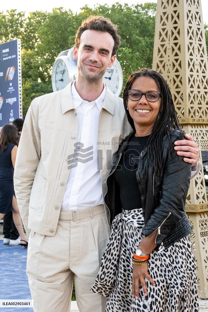 VIPs Attend Paris Eiffel Jumping
