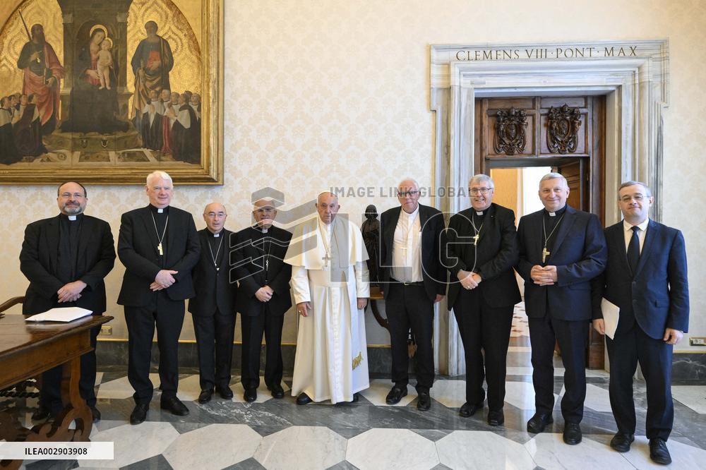 Pope Francis Private Audiences - Vatican