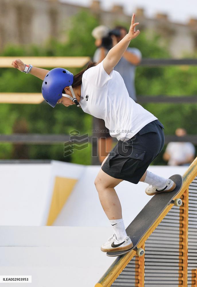 Skateboarding: Qualifier series for Paris Olympics